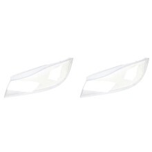 2X Car Left Transparent Headlight Cover Light Lamp Shell Lens for 3-Series E90 E91 2005-2011