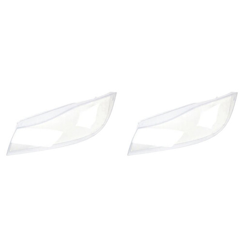 2X Car Left Transparent Headlight Cover  Light Lamp Shell Lens for  3-Series E90 E91 2005-2011