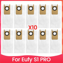 10 Stuks Stofzakset voor S1 Pro Robotstofzuiger en Dweil Accessoires Vervanging Geavanceerde Filtratietechnologie
