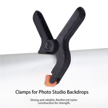 40x Adjustable Nylon Spring Clamps 2 Inch Muslin Clamps for Photo Studio Backdrops Woodworking Diy Projects (2Inch)