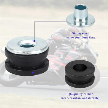 100Pcs Motorcycle Rubber Grommets Kits Motorcycle Windshield Bolts for     Fairings Rubber