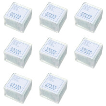 800pcs Transparent Slides Coverslips Coverslides 22x22mm for Microscope
