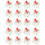 200Pcs Plastic for  Red 3 Pin MX RGB Mechanical  Keyboard Replacement 1