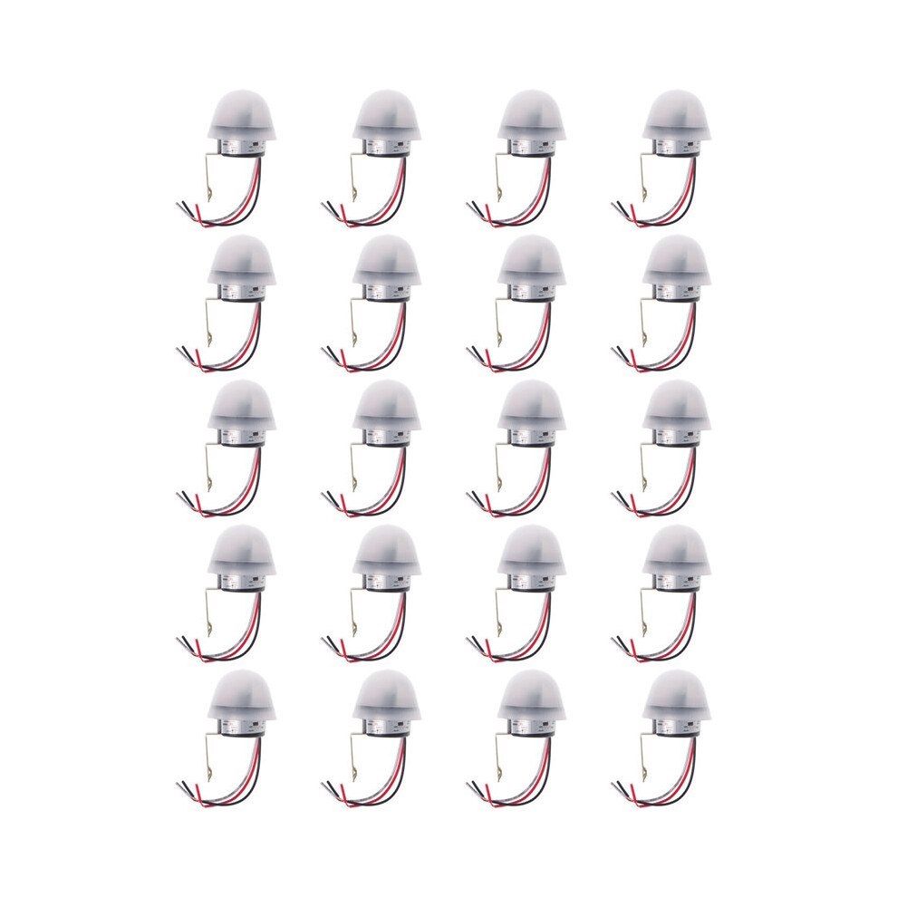 20X Automatic Auto Off Photocell Street Lamp C Ac 220V 50-60Hz 10A Photo Control Photoswitch Light 6031047115482