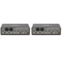 2X 24Bit 192KHz Audio Interface 2 Input Sound Card for Electric Guitar Loopback External Studio PC Recording