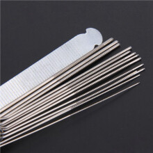 3X Guitar Nut Slotting Bridge Pin Hole Slot File Kit Saw Rods Filing Set Luthier
