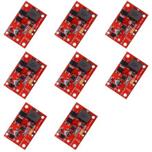 8X 3S 3A 12V MPPT Módulo Controlador de Cargador Solar Fotovoltaico CN3767/CN3722 con Indicador LED para Sistema de Panel Solar de 18V