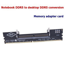 6X Karta Pamięci DDR5 do Laptopa i Komputera Stacjonarnego. Adapter Złącza Pamięci RAM. Karta DIMM. Konwerter SO-DIMM do Komputera PC.
