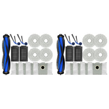 2sets voor  T30C / T30C Omni Accessoires Hoofdborstel HEPA-Filter Dweildoek Stofzak, Niet voor T30C Pro Omni