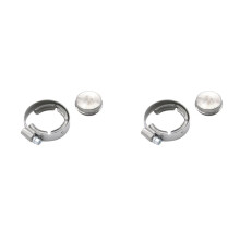 2X Stainless Steel EGR Valve Blanking Plug 7703083504 8200692278 for Engines Car Accessories