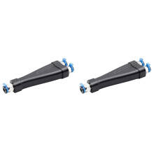 2X for X1 X1C P1S P2S 2 in 1 PTFE Adapter Material Pipe Expansion Port AMS Connect Modules 3D Printer Parts