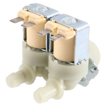 2X Électrovanne D'Arrivée D'Eau pour Lave-Linge pour  5220FR1251E 220 V 50/60 Hz - Pièces Détachées pour Lave-Linge Wave