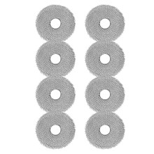 16X Paños de Fregona para Aspiradora Robot para DEM X70, Accesorios y Piezas