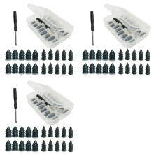 30X Motorcycle Tire Screws Rubber Nails Car Tyre Repair Tools Kit Quick Tire Puncture Repair Maintenance Kit