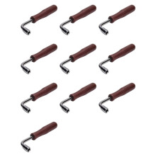 10X Piano Tuning Wrench L-Shape Piano Tuner Spanner Repair Tool Professional Wrench Piano Tuning Hammer