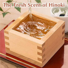 8pcs Japanese Culture Wood Wooden Sake Cup Masu Box Put the Wine Glass Inside Square Wooden Wine Tray,Dessert Box