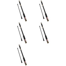 5X AL800 UHF VHF Telescopic BNC Antenna High Quality for Portable Two Way Radio TK-208 TK-308 for IC-V85