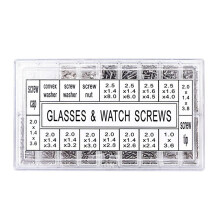 5000Pcs Stainless Steel Eyeglasses Watch Repair Screw Replacement Kit Set Tiny Screws Nut Assortment Repair Tool Kit Set