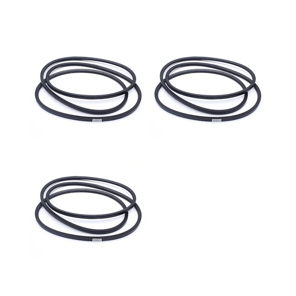 3Pcs 42 Inch Mower Deck Belt Fit For Gx20072 La100 La105 La110 La115 6031112654410