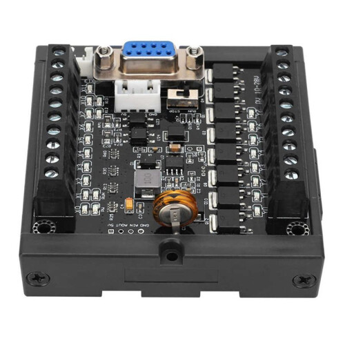 5X Programmable Controller FX1N-20MT PLC Module Regulator Industrial Control Board DC24V Programmable Logic Controller 2