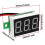 100 Stuks 2-Draads  Digitale Voltmeter  2,5 V-40 V Digitale Spanningstester LED-Displaypaneel Voltmeter 3