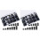 640 Pcs Electrical Outlet Screws Spacers, Black Nylon Round Spacer Assortment Kit, Plastic Spacers Without Threaded 2