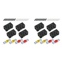 Midi-Sicherungshalter, 8-Teiliger Kfz-Sicherungshalter und 8-Teiliger Sicherungshalter, Kfz-Sicherungshalter, für PKW, LKW, Fahrzeuge