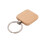 360Pcs Blank Square Wooden Keychain DIY Key Tag Gift 5