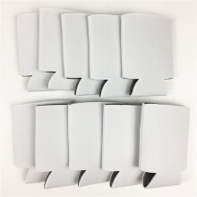 80PCS Neoprene Beer Can Cooler Drink Cup Bottle Sleeve Insulator Wrap Cover New White