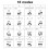32Pcs 16 Modes Adjustable LED Brake Light Flasher Strobe Controller Universal for Car Motorcycle 8