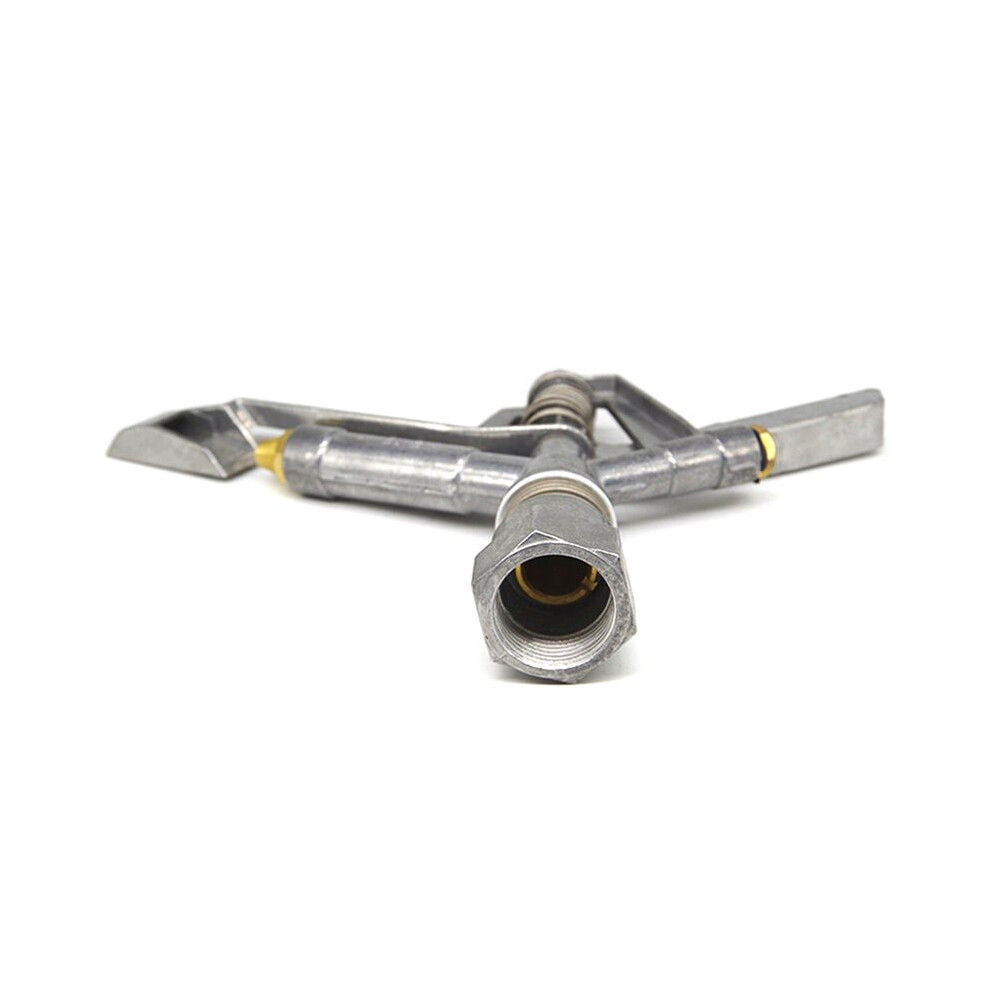4X Female Thread Rotating Rocker Irrigation Sprinkler Metal Nozzle Agriculture Farmland Automatic Irrigation Sprayer 4713642531141