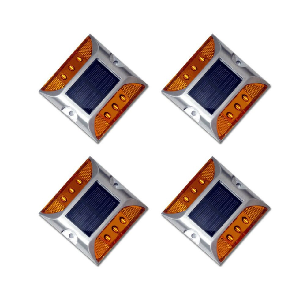 4X Led Solar Power Ground Lights Waterproof Outdoor Driveway Road Highway Spike Lamp 6032427096599