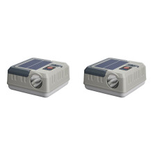 2X Portable Solar Camping Light Multifunctional Campsite Lantern Waterproof Flashlight Power Bank Functions