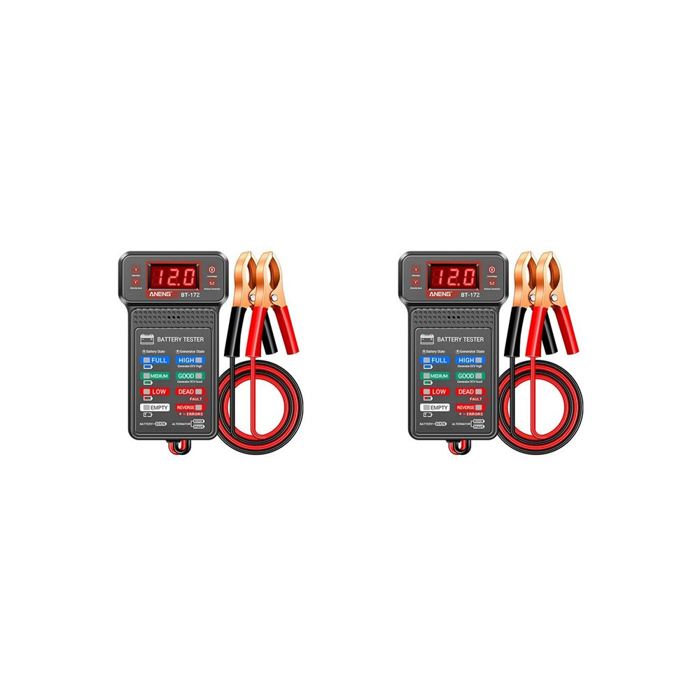 2X ANENG BT-172 12V Battery TesterAuto Repair Industry Detection with LED Reverse Display-image-OPC-PWDGM2V-NEW