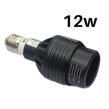 5X E27 Zoom Spotlight Adjustment CobDimmable P20 LED Light Downlight 12w Dining/Living Room LED Spot Light Black