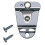 12 Pack Quality Microphone Hang  Clip for Mobile Two-Way Radios TAP-9073B 2