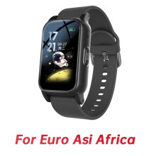 2X 4G Elderly Watch with GPS,SOS,Fall Detection Emergency Support,AI Health Monitoring for Elderly Black A