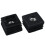 60 Sets 45mm Base Dia Adjustable Leveling Foot 25mmx25mm Square Tube Insert Kit 4