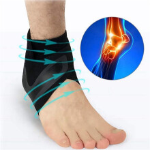 2 Pair Ankle Support Straps Adjustable Foot Sprain Prevention Sports Fitness Foot Protector M