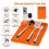 Silicone Griddle Tools Mat ,Spatula Mat with Drip Pad,Side Shelf Mat Grill Utensils Holder Griddle Accessories 3