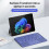 Magnetic  Keyboard for  Surface Pro 12 with RGB Backlit Magnetic Adsorption Bluetooth5.0 Keyboard C 9