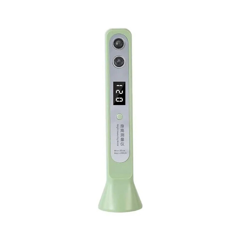 Portable Rechargeable Ultrasonic Stadiometer for Accurate Height Measurement Digital Height Gauge with LED Display Green