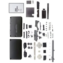 Replacement for 3DS XL LL Top Buttom Back Cover Game Console Case for 3DS XL LL Front Back Faceplate Case