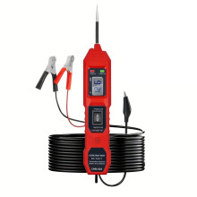 Power Circuit Probe Tester, 6V-24V  Automotive Car Electric Fuse & Voltage Tester with LED Test Light,HD LCD Readout