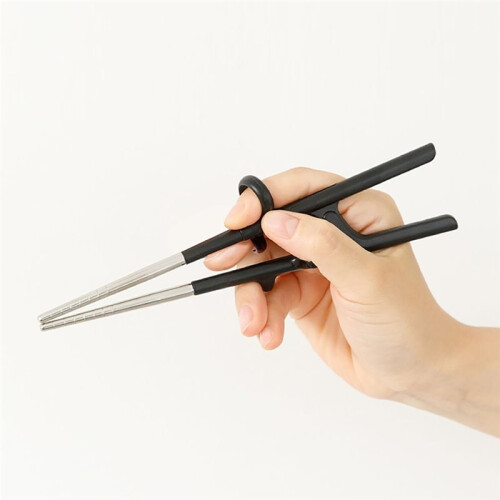 Stainless Steel for Training, Chopsticks for Simple Beginner Training, and Right Hand Correction for Children Learning 2