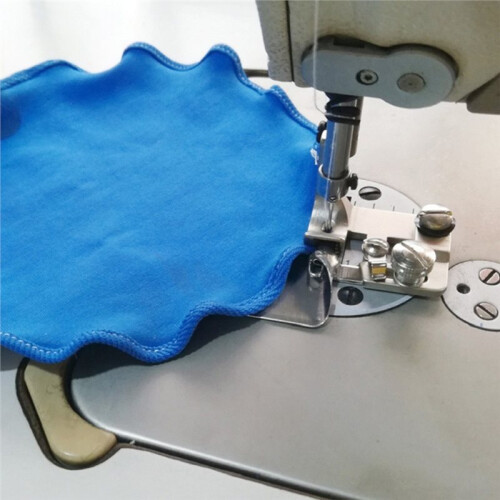 F502 Curve Hemming Presser Foot for Single Lockstitch Sewing Machines 2