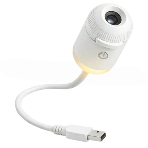 Projector Night Light, USB Portable Starry Night Light Projector for Bedroom  LED Nightlight Wall Lamp (5Slides) 1