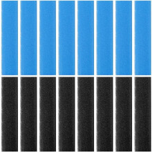 16 Filtros de Aire de Repuesto para Split para Electric -2300FT-e, -3000FT-e, 8,3", Sin Marco