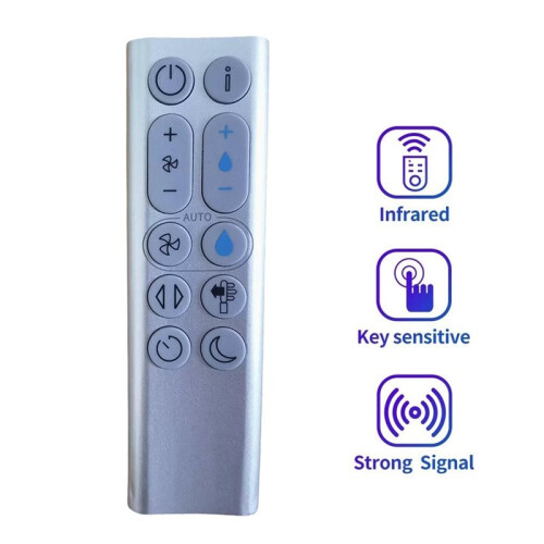 Replace PH01 PH02 PH04 Remote Control Compatible with  PH01 PH02 PH04 Air Purifier Humidifier Bladeless Fan Remote Control 2