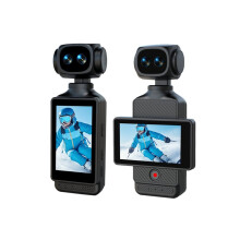 5K-Digitalkamera mit Elektronischer Bildstabilisierung (EIS), Dual-Objektiv, WLAN, Taschenformat, Vlogging-Funktion und Camcorder-Funktion